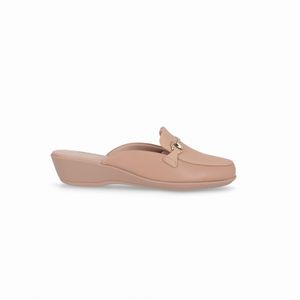 Mule Ivone Anabela Médio Nude Claro