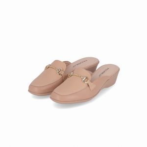 Mule Ivone Anabela Médio Nude Claro