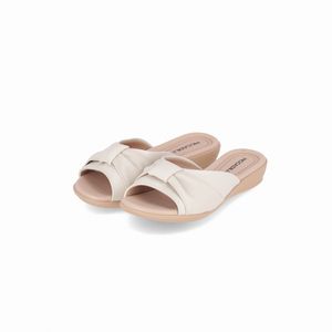 Tamanco Camila Rasteira Off White