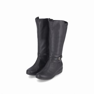 PICCADILLY MAXI - Bota Beth Cano Longo  Preto