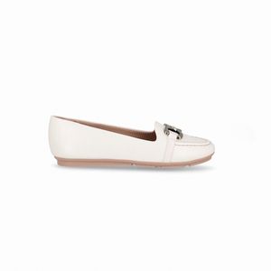 PICCADILLY MAXI - Sapatilha Michele Salto Baixo Off White