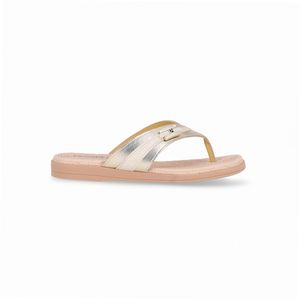 Chinelo Rasteirinha Adla Ouro