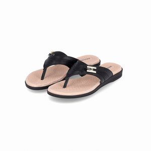 Chinelo Rasteirinha Adla Preto