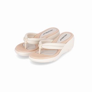 Chinelo Cecilia Anabela Médio Off White