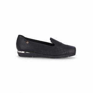 PICCADILLY MAXI - Loafer Fernanda Salto Baixo Preto