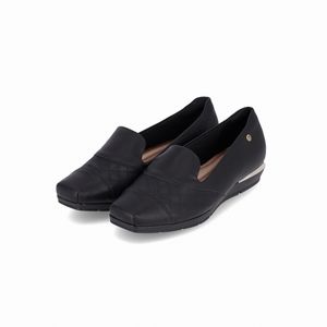 PICCADILLY MAXI - Loafer Fernanda Salto Baixo Preto