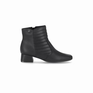 Bota Tati Cano Curto Salto Médio Preto
