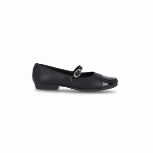 Sapato Boneca Raquel Salto Baixo Preto
