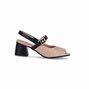 PICCADILLY MAXI - Slingback Adriana Salto Médio Fendi