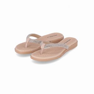 Chinelo Rasteirinha Adla Cristal