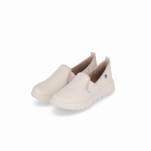 Tênis Vicky Salto Baixo Off White