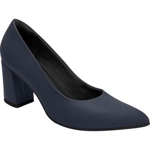 Scarpin Luiza Salto Alto Navy
