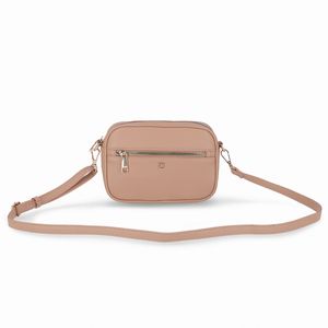 Bolsa Nina Crossbody Pequena Nude
