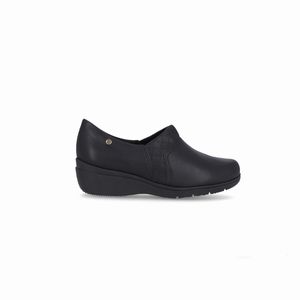 PICCADILLY MAXI - Sapato Beth Anabela Médio Preto