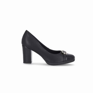 Scarpin Deise Salto Alto Preto