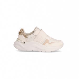 Tênis Fascite Anabela Médio Off White
