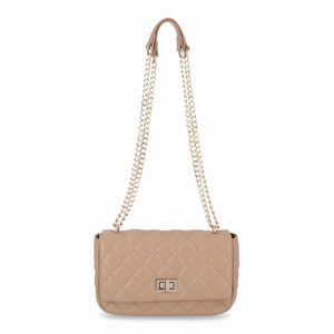 Bolsa Rafa Crossbody Pequena Nude