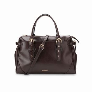 Bolsa Catarina Tote Grande Marrom
