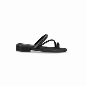Tamanco Taila Salto Baixo Preto