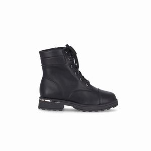 PICCADILLY MAXI - Bota Gisa Cano Curto Salto Médio Preto