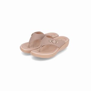 Chinelo Fascite Anabela Médio Fendi