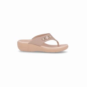 Chinelo Fascite Anabela Médio Fendi