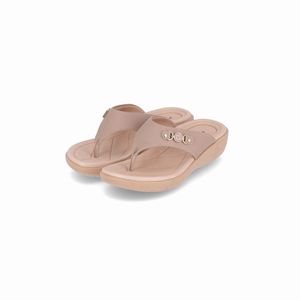 Chinelo Fascite Anabela Médio Fendi