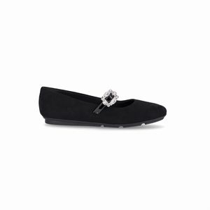 PICCADILLY MAXI - Sapatilha Boneca Michele Salto Baixo Preto