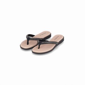 Chinelo Rasteirinha Adla Preto