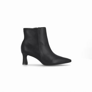 Bota Irene Cano Curto Salto Alto Preto