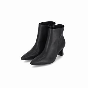 Bota Irene Cano Curto Salto Alto Preto