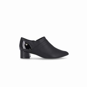 Ankle Boot Taci Salto Médio Preto