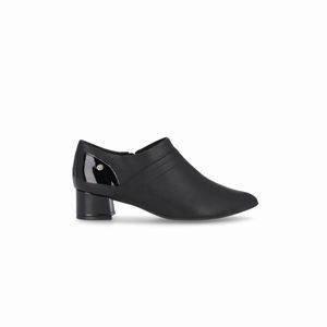 Ankle Boot Taci Salto Médio Preto