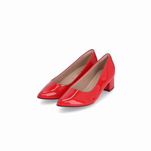Scarpin Taci Salto Médio Vermelho