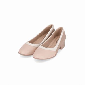 Sapato Jaqueline Salto Baixo Fendi com Rose