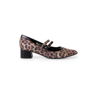 Sapato Boneca Taci Salto Médio Animal Print