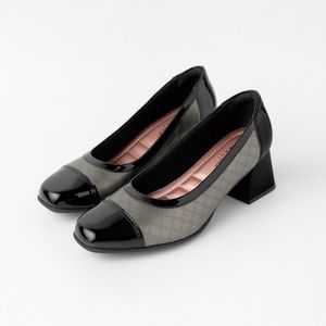 PICCADILLY MAXI - Sapato Estela Salto Médio Pewter