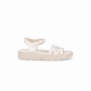 Sandália Gabriela Anabela Baixo Off White