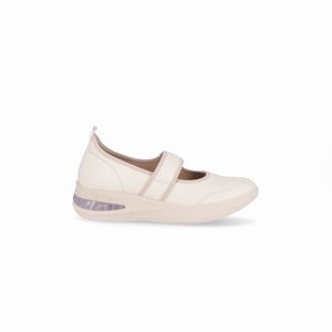 Tênis SoftStep Anabela Médio Off White