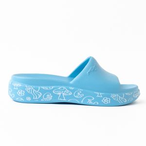 Tamanco Marshmallow Smurfs Azul