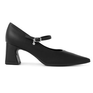 Scarpin Boneca Smurfs Salto Alto Preto