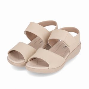 Sandália Fascite Anabela Médio Brule