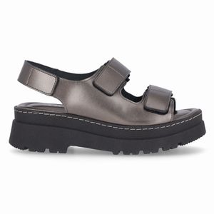 PICCADILLY MAXI - Sandália Salto Médio Pewter