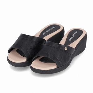 Tamanco Cecilia Anabela Médio Preto