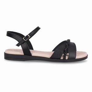 Sandália Rasteirinha Adla Preto