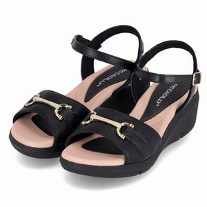 Sandália Cecilia Anabela Médio Preto