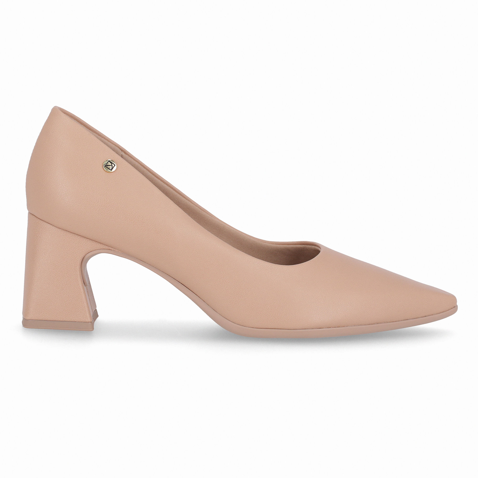 Scarpin Irene Salto Alto Nude Claro | Piccadilly