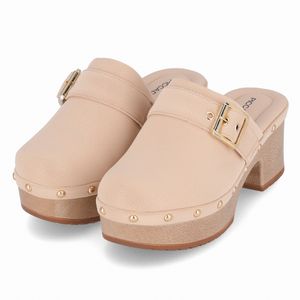 Tamanco Clog Salto Alto Brule