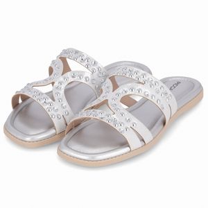 Rasteirinha Gabi Rasteira Prata