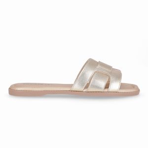 Chinelo Rasteirinha Gabi Ouro
